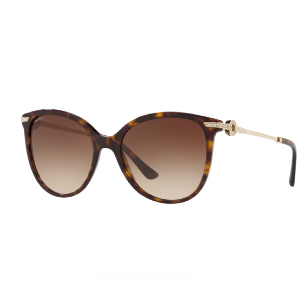 ✨Bvlgari BV8201B 504/13 55 - Dark Havana sunglasses - Picture 5 of 14